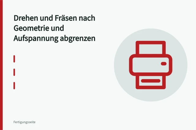CNC-Drehmaschine bearbeitet zylindrisches Metallteil mit angetriebenen Werkzeugen. Drehen und Fräsen nach Geometrie und Aufspannung abgrenzen